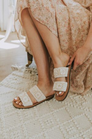 FREE PEOPLE - Juliet Crochet Sandals