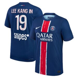 PSG Nike Dri-FIT ADV Home Match Shirt 2024-25 with Lee Kang In  19 printing