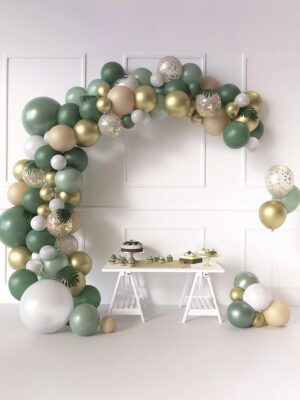 95pcs-olive-green-and-gold-party-decoration-balloon-garland