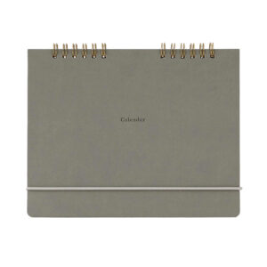 2026 Desk Calendar Light Grey