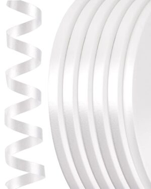 White Curling Ribbon for Decorations