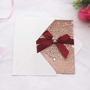 rose-gold-glitter-laser-cut-invitations-diamond-and-ribbon-design-lcz111