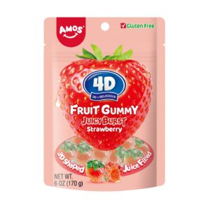 Juicy Burst Strawberry Gummies