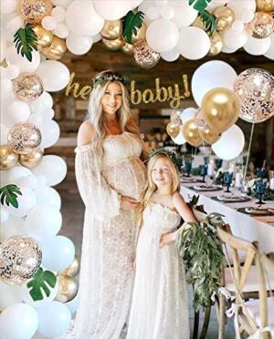 136pcs-gold-and-white-baby-shower-balloons-for-baby-shower-wedding136pcs-gold-and-white-baby-shower-balloons-for-baby-shower-wedding