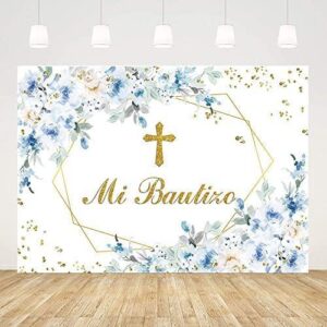 mi-bautizo-backdrop-mexican-baptism-party-decorations-god-bless-boy-first-holy-communion-banner