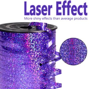 Purple Curling Ribbon for Crafts