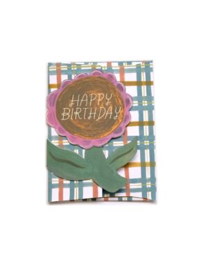 birthday floral cutout