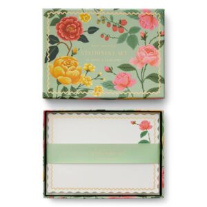 vintage floral stationery collection