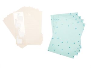 cute animal stationery set