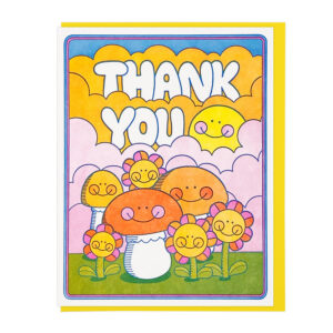 Gratitude Mushrooms and Blossoms