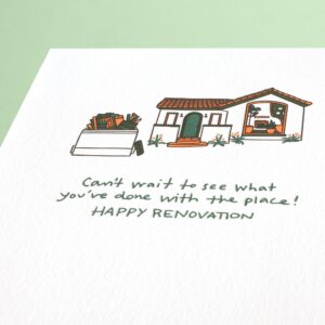 handcrafted card