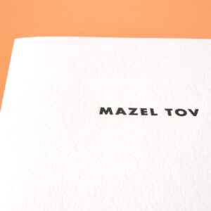 handcrafted greeting card