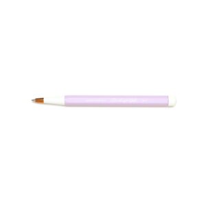 Rotary grip ballpoint pen lavender