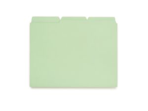 green file organizers
