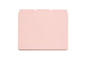 Pink File Holders