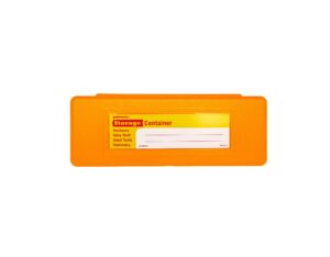 yellow storage accessory holder
