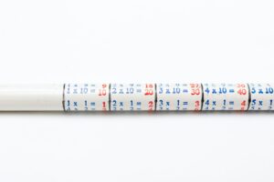 classic wooden multiplication aid