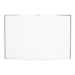 large black guest sketch book