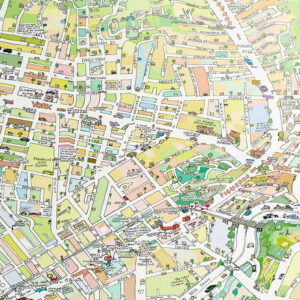 village map print