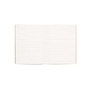 lightweight orange journal ruled compact
