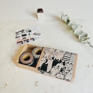 seal-mini-cat-washi-tape-set