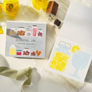 mariko-fukuoka-memo-pad-seasonal-jar