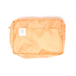 medium-sized carrying case in peach