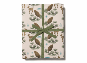 Nature-themed decorative paper roll