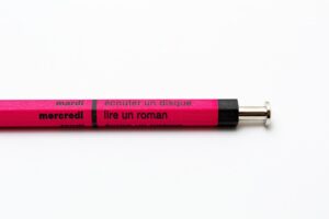 Pink Hexagon Ballpoint Pen