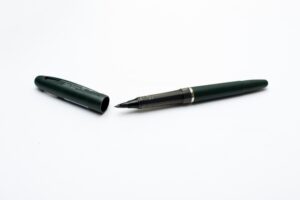 plastic fountain pen with flexible nib