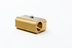 metal pencil sharpener block