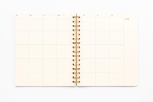 Planner with Kraft Cover