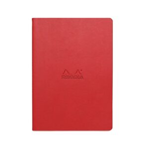 Sewn Spine Notebook Poppy A5 Dotted