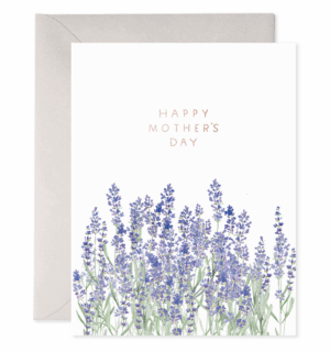 Lavender Greeting Card