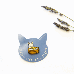 pottering-cat-enamel-pin-duck