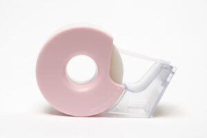 tape dispenser with light pink design