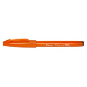 Sign Brush Pen Orange