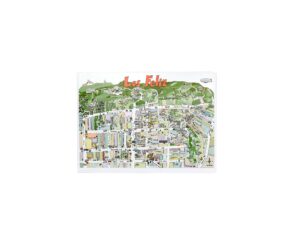 Neighborhood Hand Drawn Map