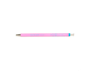 vibrant pink hexagon shaped ballpoint pen