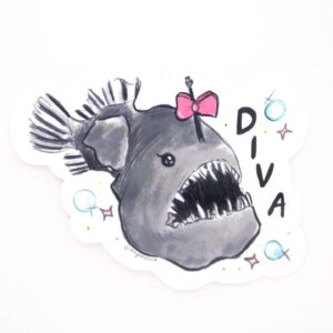 sea creature decal