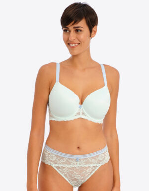 Freya Offbeat Moulded Plunge Bra Pure Water