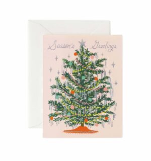 festive holiday tree