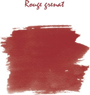 10ml bottled ink red garnet