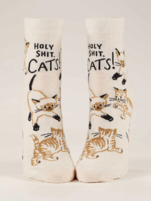 amazing cat pattern ankle socks