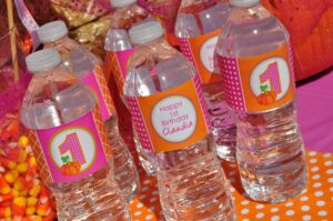 Pumpkin Harvest Beverage Labels