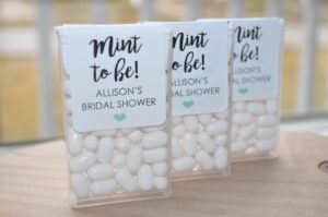 mint favor labels set of 24