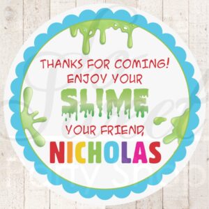 Party Favor Sticker Set