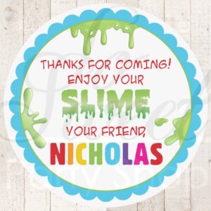 Party Favor Sticker Set