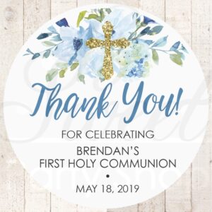 Communion Favor Stickers Set of 24
