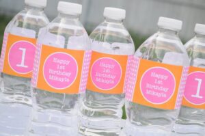 Personalized Beverage Labels Set of 10